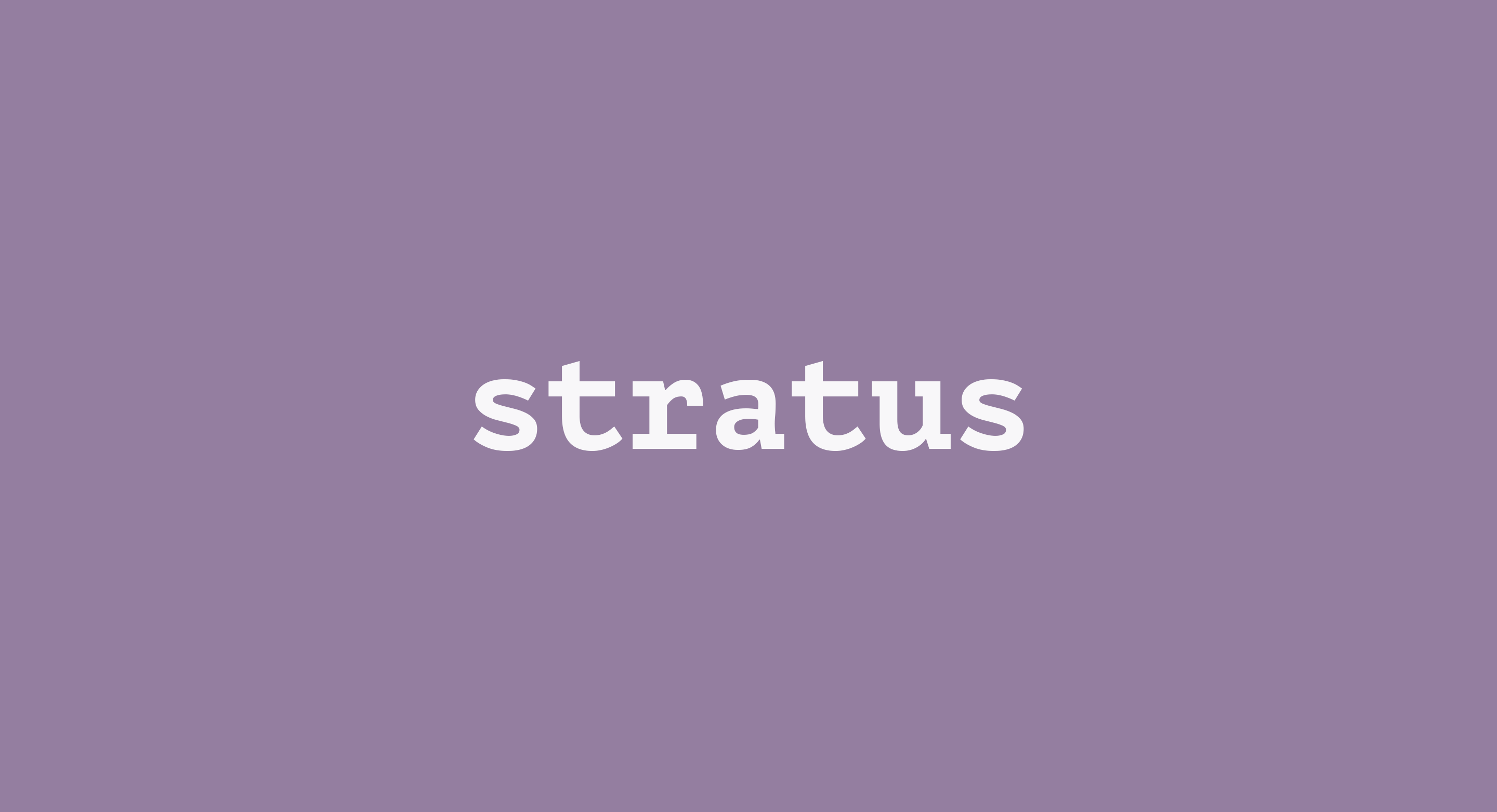 Stratus Weather App